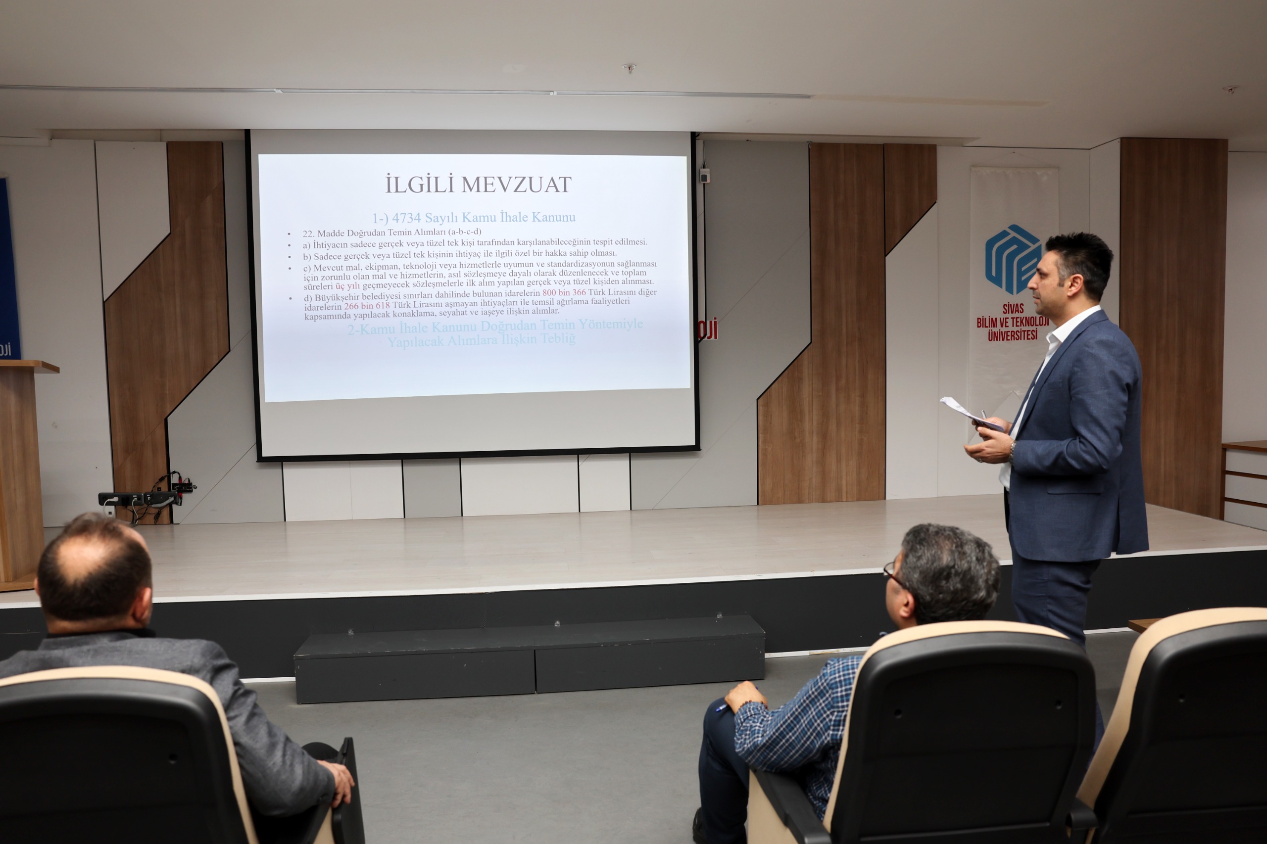 Doğrudan Temin İşlemleri Hizmet İçi Eğitimi Düzenlendi