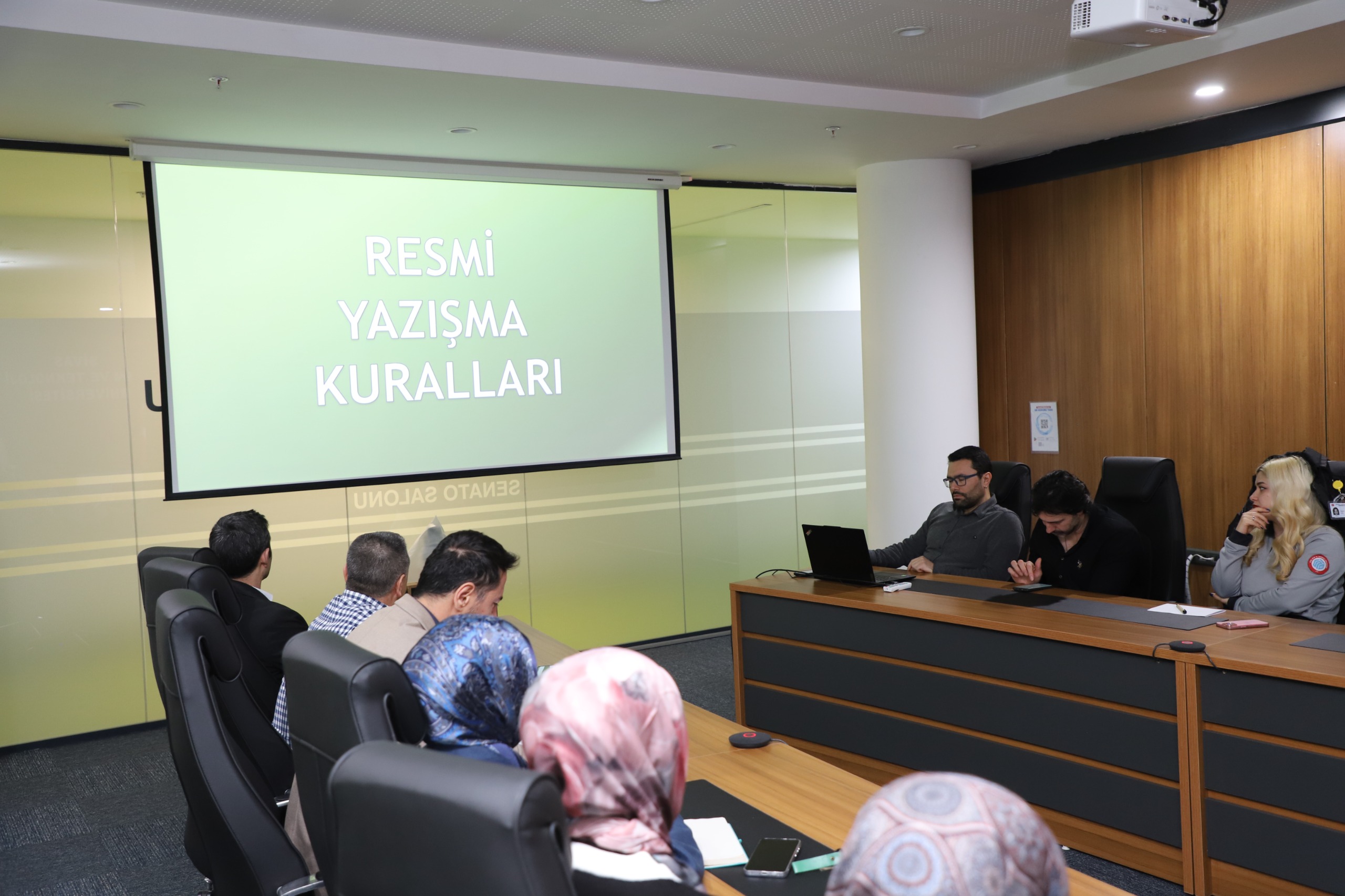 Elektronik Belge Yönetim Sistemi Kullanımı ve Resmi Yazışma Kuralları Hizmet İçi Eğitimi Düzenlendi